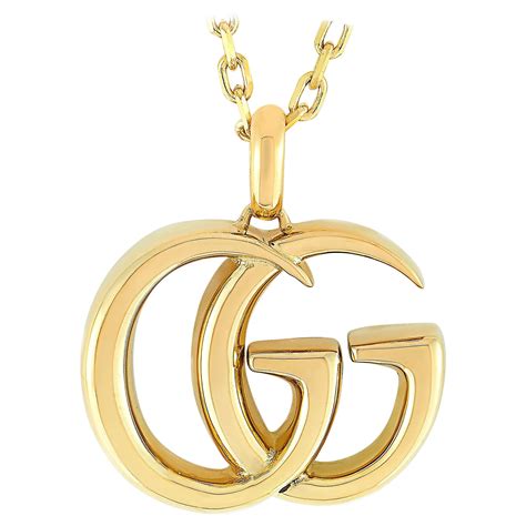 gucci pendant gold|gucci pendant necklace unisex.